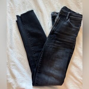 Mother the hustler ankle fray jeans